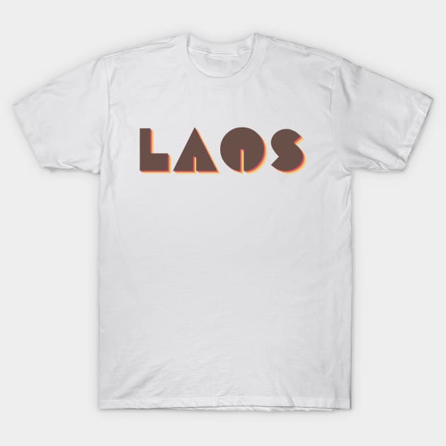 Laos! T-Shirt by MysticTimeline